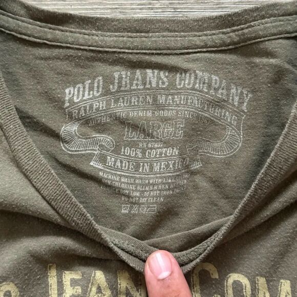 Polo Ralph Lauren Polo Jeans Company Native American T Shirt Size L RRL - Picture 3 of 5